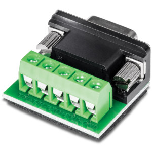 TRENDnet TI-S100 RS-422/485 Adapter, DB9 to 5-pin Terminal Block